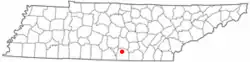 Location of Estill Springs, Tennessee