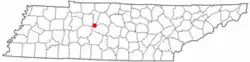 Location of Fairview, Tennessee