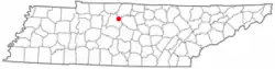 Location of Lakewood, Tennessee
