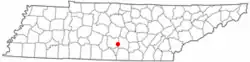 Location of Normandy, Tennessee