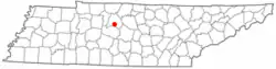 Location of Oak Hill, Tennessee