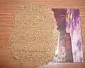کیف جمع شده با استفاده از آسیاب قهوه