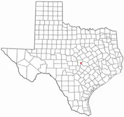 موقعیت Bertram, Texas