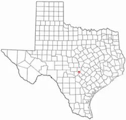 موقعیت Blanco, Texas