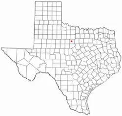موقعیت Breckenridge, Texas