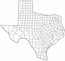 موقعیت Browndell, Texas