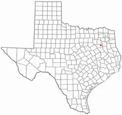 موقعیت Brownsboro, Texas