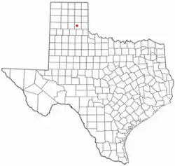 موقعیت Clarendon, Texas