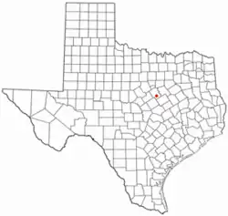 موقعیت Clifton, Texas