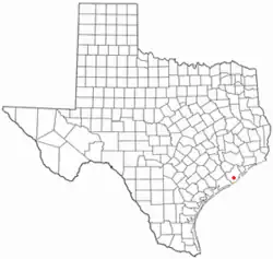 موقعیت Clute, Texas