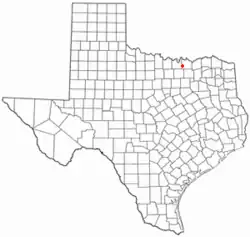 موقعیت Collinsville, Texas