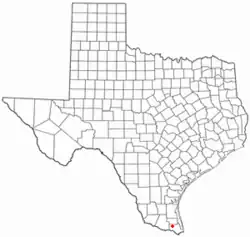 موقعیت Combes, Texas