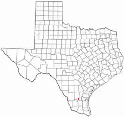 موقعیت Concepcion, Texas