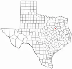 موقعیت Corsicana, Texas