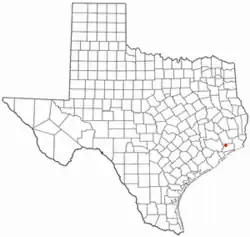 موقعیت Cove, Texas