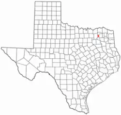 موقعیت Cumby, Texas