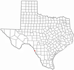 موقعیت Eagle Pass, Texas