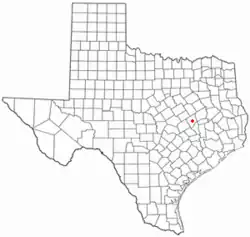 موقعیت Franklin, Texas