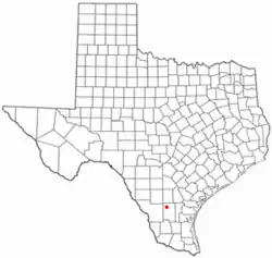 موقعیت Freer, Texas