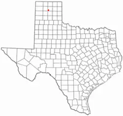 موقعیت Fritch, Texas