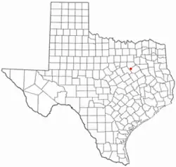 موقعیت Frost, Texas