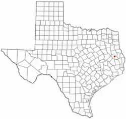 موقعیت Huntington, Texas