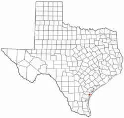 موقعیت Ingleside, Texas