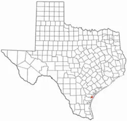 موقعیت Ingleside on the Bay, Texas
