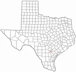 موقعیت Karnes City, Texas