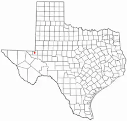 موقعیت Kermit, Texas