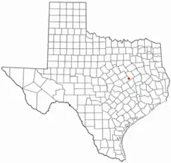 موقعیت Kosse, Texas