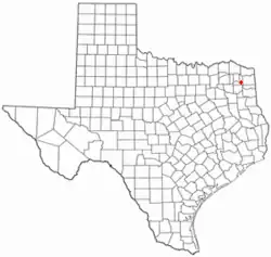 موقعیت Lone Star, Texas