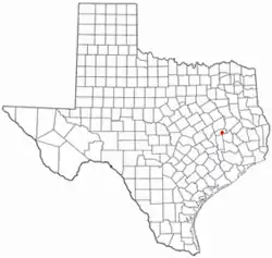 موقعیت Madisonville, Texas