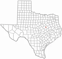 موقعیت Mart, Texas
