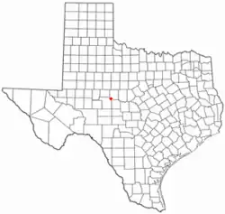 موقعیت Miles, Texas