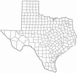 موقعیت Muenster, Texas