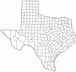 موقعیت Ozona, Texas