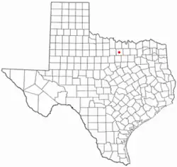 موقعیت Paradise, Texas