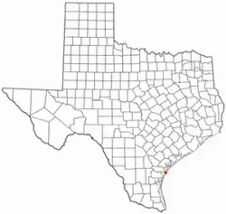 موقعیت Port Aransas, Texas