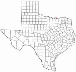 موقعیت Pottsboro, Texas