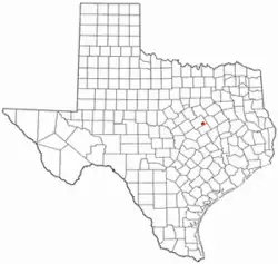 موقعیت Riesel, Texas