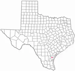 Location in the state of تگزاس