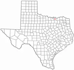 موقعیت Southmayd, Texas