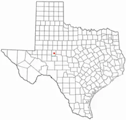 موقعیت Sterling City, Texas