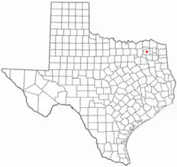 موقعیت Sulphur Springs, Texas
