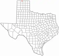 موقعیت Texhoma, Texas