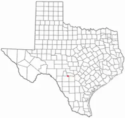 موقعیت Utopia, Texas