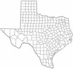 موقعیت Pine Forest, Texas