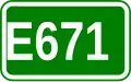 E671 shield