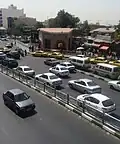 نمایی از ورودی ایستگاه مترو تجریش
